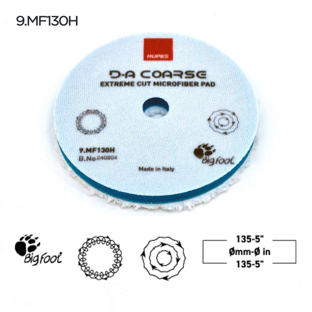 D-A Coarse microvezels extreme snijpad Rupes - RU115MFH