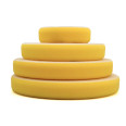 Pad RUPES Fine polishing foam pads voor roterende machines