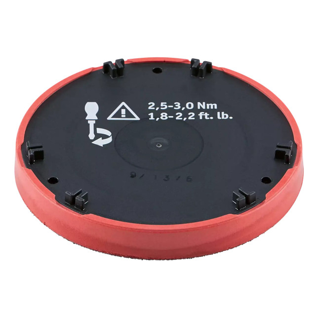 BP-M/R D150 XCE/XFE Hook-and-loop cushioned backing plate in 10 mm PU FLEX - FL046TAG