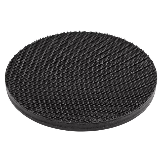 Hook-and-loop interface backing plate for the PXE 80 10.8-EC polisher