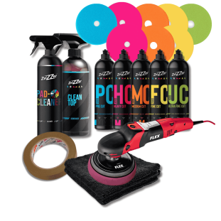 Flex PE 14-2 150 Deluxe Kit - High-end Polishing