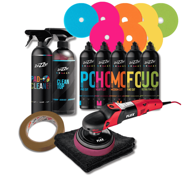 FLEX Deluxe polishing kit PE 14-2 150 FLEX - FLEXDE142150