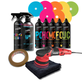 Flex XCE 10-8 125 Orbital Polisher - Deluxe Kit