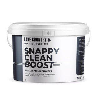 Snappy Clean Boost is a cleaning powder for foam, wool or microfiber pads.