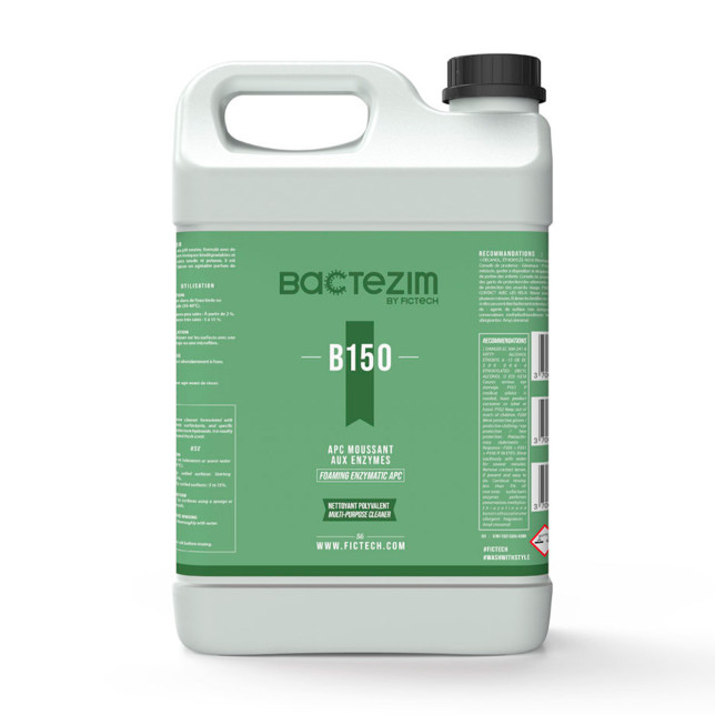 FOAMING ENZYME APC - B150 - 5L - BACTEZIM BY FICTECH