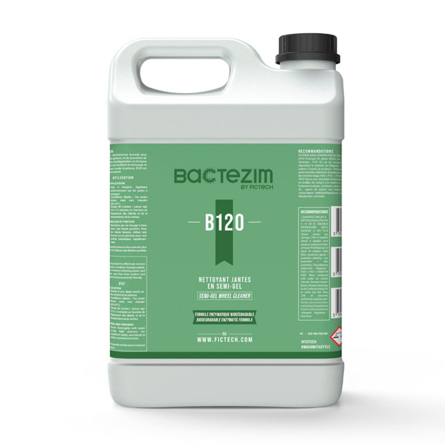 SEMI-GEL WHEEL CLEANER - B120 - 5L - BACTEZIM BY FICTECH