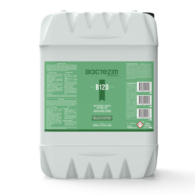 SEMI-GEL WHEEL CLEANER - B120 - 20L - BACTEZIM BY FICTECH