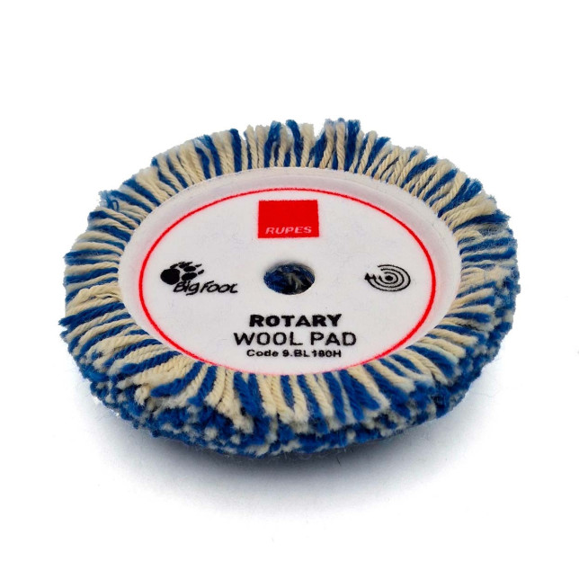 Twisted Rotary Wool Polishing Pads Rupes - RU101PLR