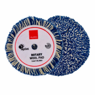 9.BLxxxH - Wool Polishing Pad for Rotary Polishers - Rupes