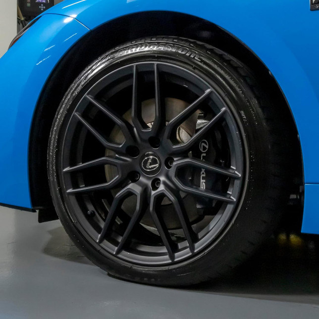 Ultra Tyre Shine to protect and enhance your tyre sidewalls. Very glossy look