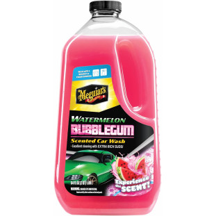 Ultra-foaming Bubblegum Watermelon Scent shampoo with a glossy finish and neutral pH.