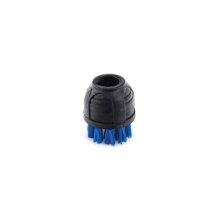 Brosse de précision D40mm Bleue aux poils rigides Tornador pour machine vapeur Steam