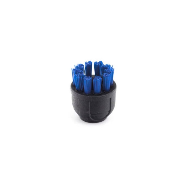 D40mm Blue Precision Brush with Rigid Bristles for Tornador Steam Vapor Machine