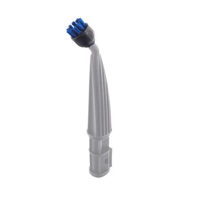 D40mm Blue Precision Brush with Rigid Bristles for Tornador Steam Vapor Machine