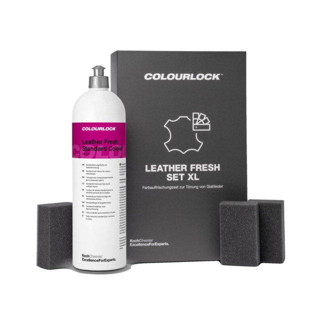 Leather Fresh Set XL Black Colourlock - CO044LF