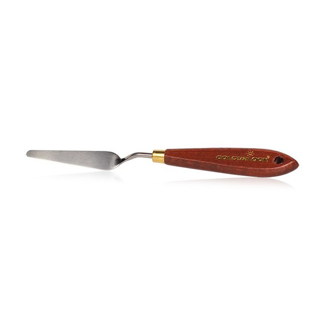 Long Wooden Handle Spatula Colourlock - CO021SP