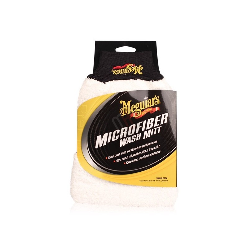Gant de Lavage Microfibre Meguiar's Wash Mitt - accessoire lavage