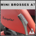 Mini Brush A7 Leather & Textile