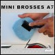 Mini Brosse A7 Cuir & Textile