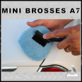 Mini Brush A7 Leather & Textile