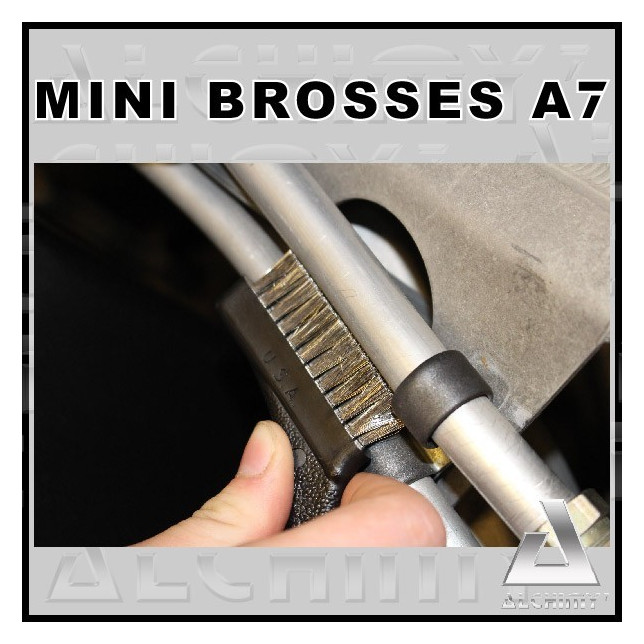 Mini Brush A7 Leather & Textile