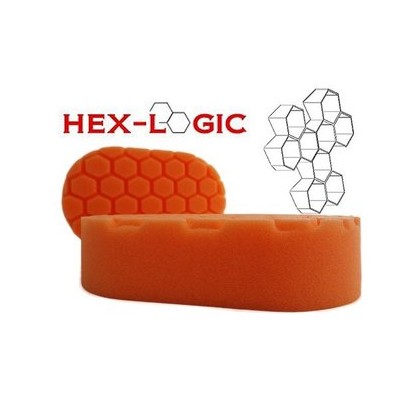 Hex Logic Orange "Light Cutting" Hand Applicator Pad