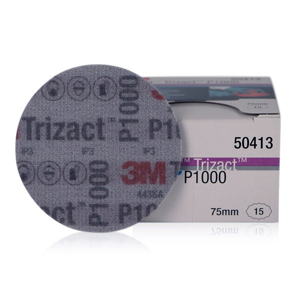 3M Trizact 1000 Fine Finishing Disc 75mm - Maniac-Auto