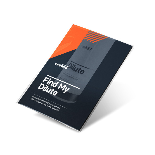 CARPRO Sticker Pack for Dilution Bottles