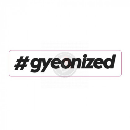 GYEON "gyeonized" Sticker Black