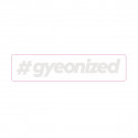 GYEON "gyeonized" Sticker White