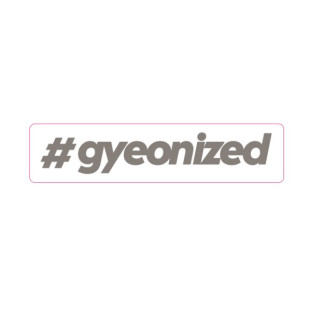 GYEON "gyeonized" Sticker Silver