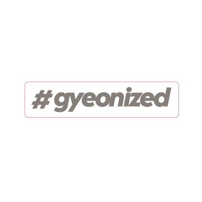 GYEON "gyeonized" Sticker Zilver Gyeon - GY122GS