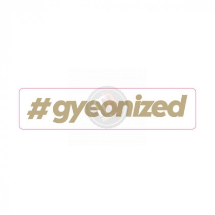 GYEON "gyeonized" Sticker Gold