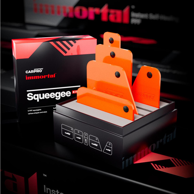 Squeegee kit (PPF installation squeegees)