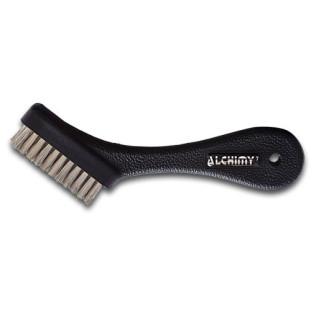 Mini A7 Leather & Textile Brush