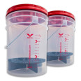 F-OCEAN RD red washing buckets