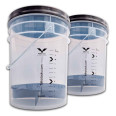 F-OCEAN BK black washing bucket