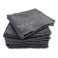 Pack of 6 Black Velvet Microfiber