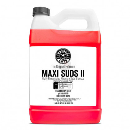 Maxi Suds II 3.78L ( Gallon) Chemical Guys Shampoing Voiture Concentré