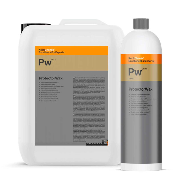 Cire De Protection Koch Chemie PW ProtectorWax - Brillance Intense, Effet Perlant - 1 Litre