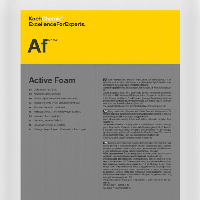 Active Foam Af 10Kg Koch-Chemie