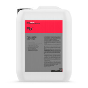 Felgenblitz säurefrei - Acid-Free Viscous Rim Cleaner Fb 11Kg Koch-Chemie
