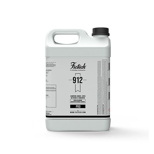 912 - SUPER CLEANING CONCENTRATED MANUAL SHAMPOO - 5L - Fictech