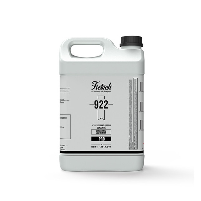 922 - CONCENTRATED FERROUS DECONTAMINANT - 5L - Fictech