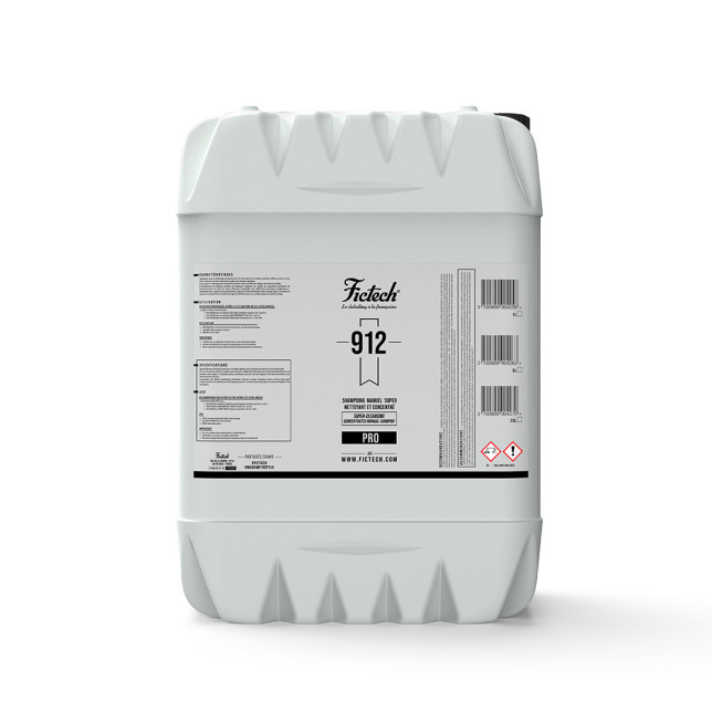 912 - SUPER CLEANING CONCENTRATED MANUAL SHAMPOO - 20L - Fictech
