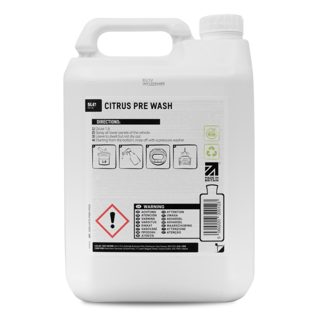 CITRUS PRE WASH - EC1 - 5L - VALET PRO - Pre-wash