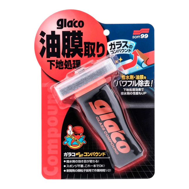 Glaco Glass Compound Roll On - 100ml Soft99 - SO28GGC