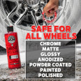 Wheel and tire cleaner