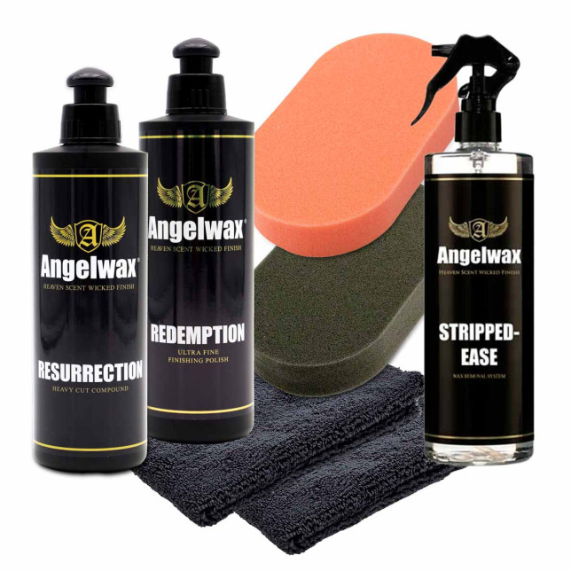 Complete AngelWax Manual Polishing Kit  - KPMCAW