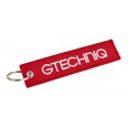 Sleutelhanger in vlamvorm GTECHNIQ van stof.